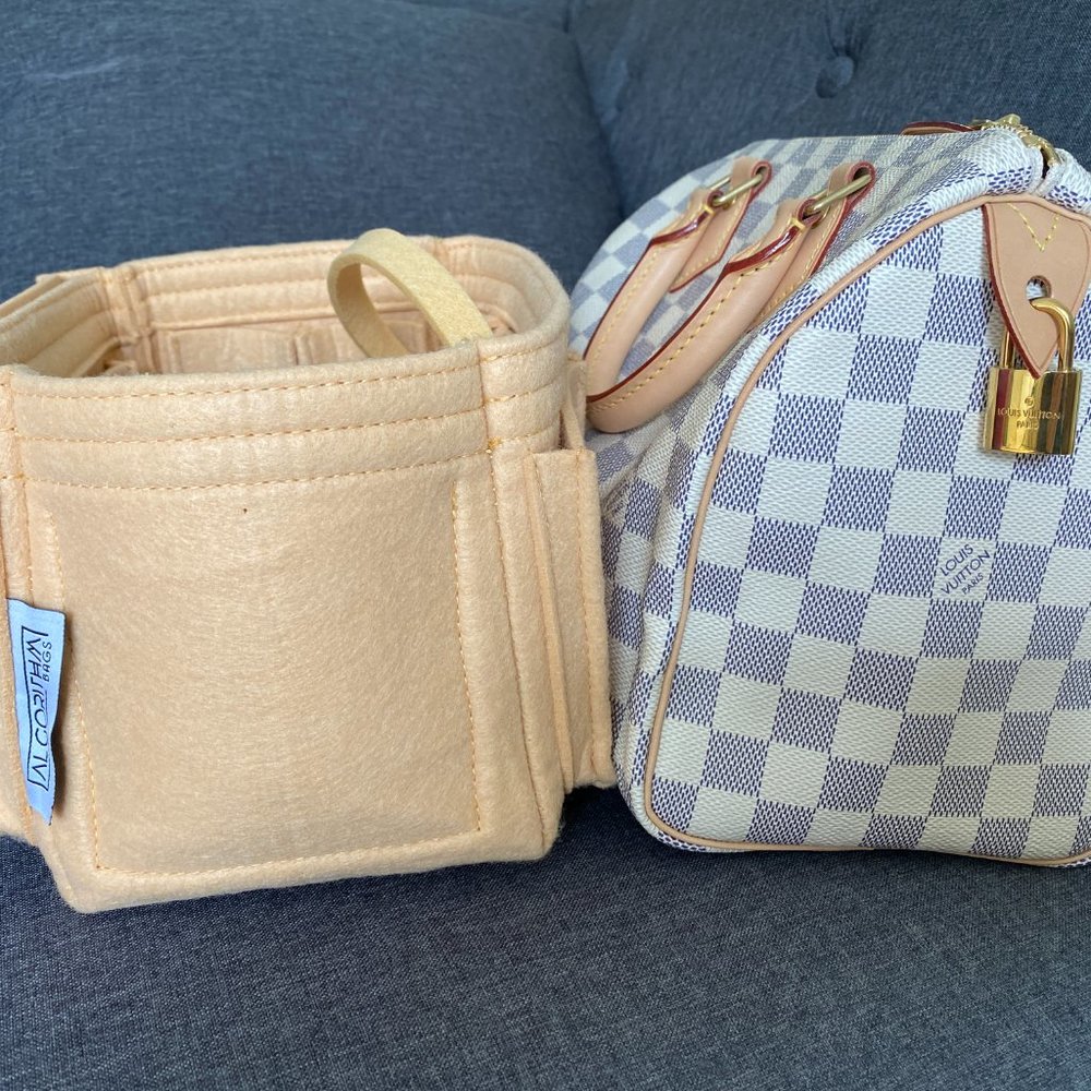 🙀LV Speedy 25 30 35 Organizer Insert Shaper Tan👑 - Picture 12 of 12
